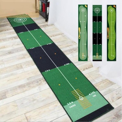 Indoor Golf Putting Practice Blanket Mat Green Foldable Pr` Golf