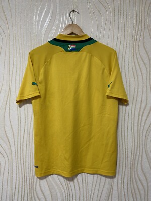 SOUTH AFRICA 2012 2013 HOME FOOTBALL SHIRT SOCCER JERSEY PUMA sz M