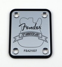 Fender 70th Anniversary Tribute Guitar Neck Plate - Custom Engraved