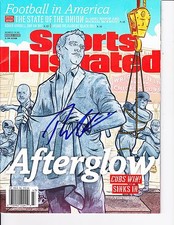 CHICAGO CUBS THEO EPSTEIN SIGNED SPORTS ILLUSTRATED 11/21/2016 WORLD SERIES