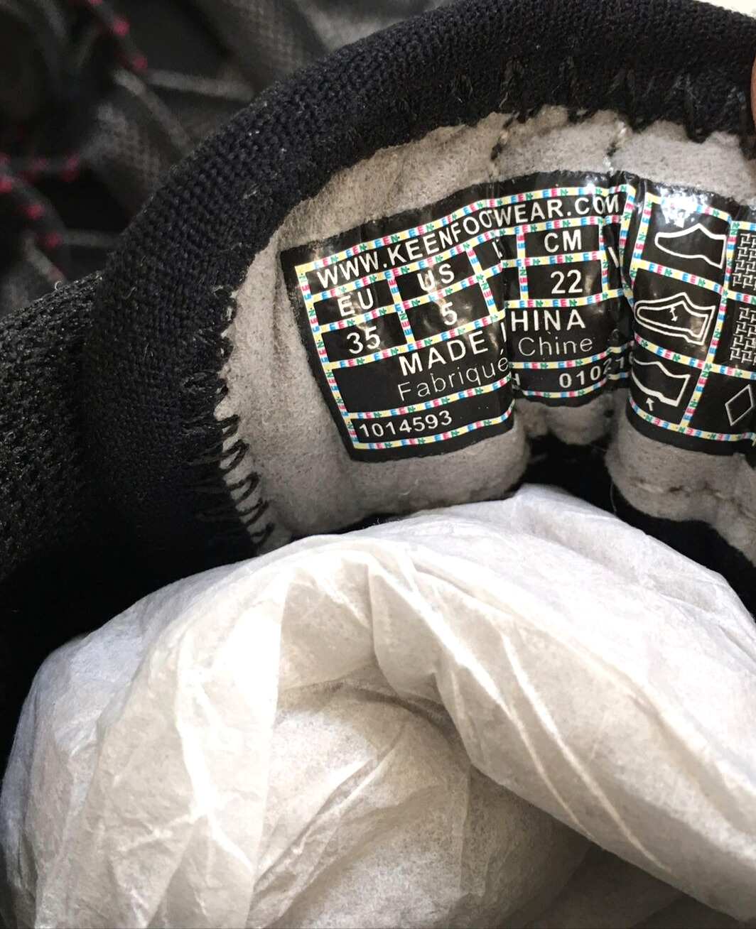 Scarpe da trekking Keen Versatrail donna taglia 5 nero grigio rosa sneakers outdoor