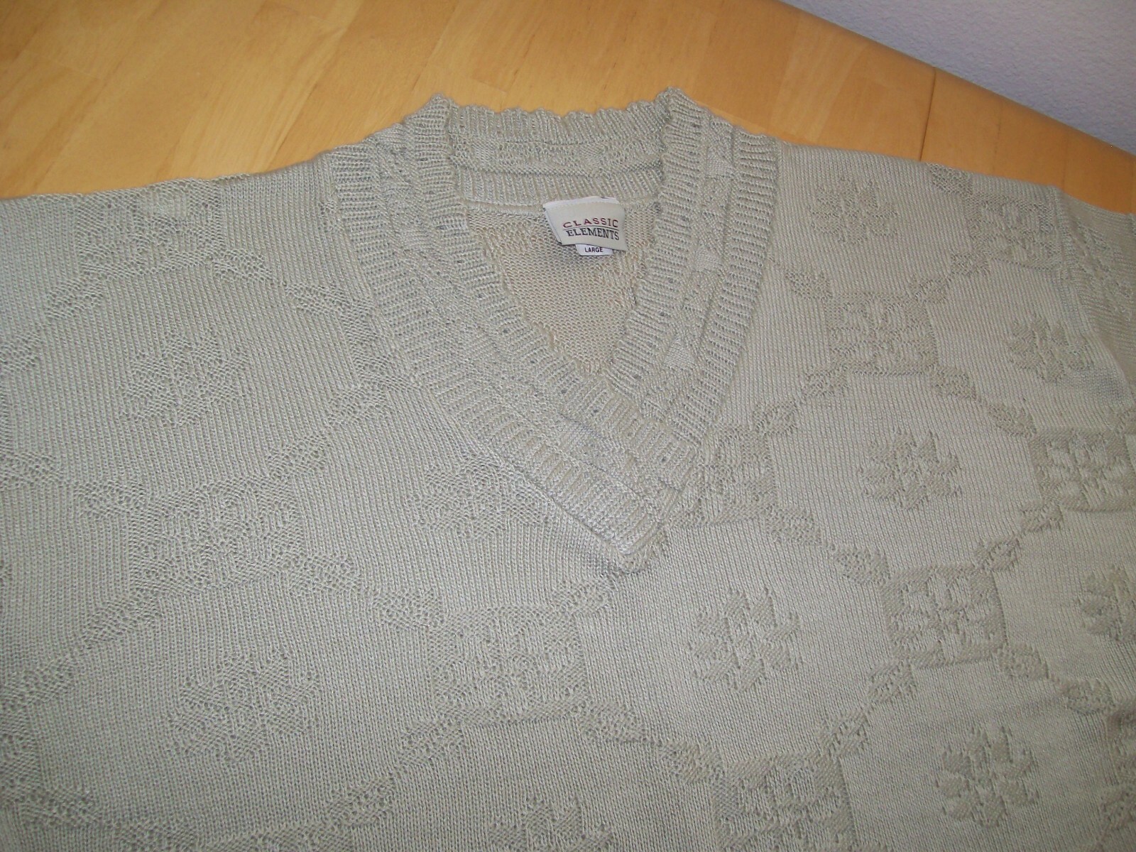 True Vintage 1990's Classic Elements Textured Swe… - image 6