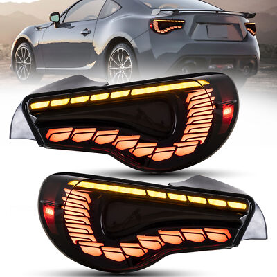 LED-Tail Lights Dragon Scale for 2012-20 Toyota 86 ＆Subaru BRZ 2013-20 W/Startup
