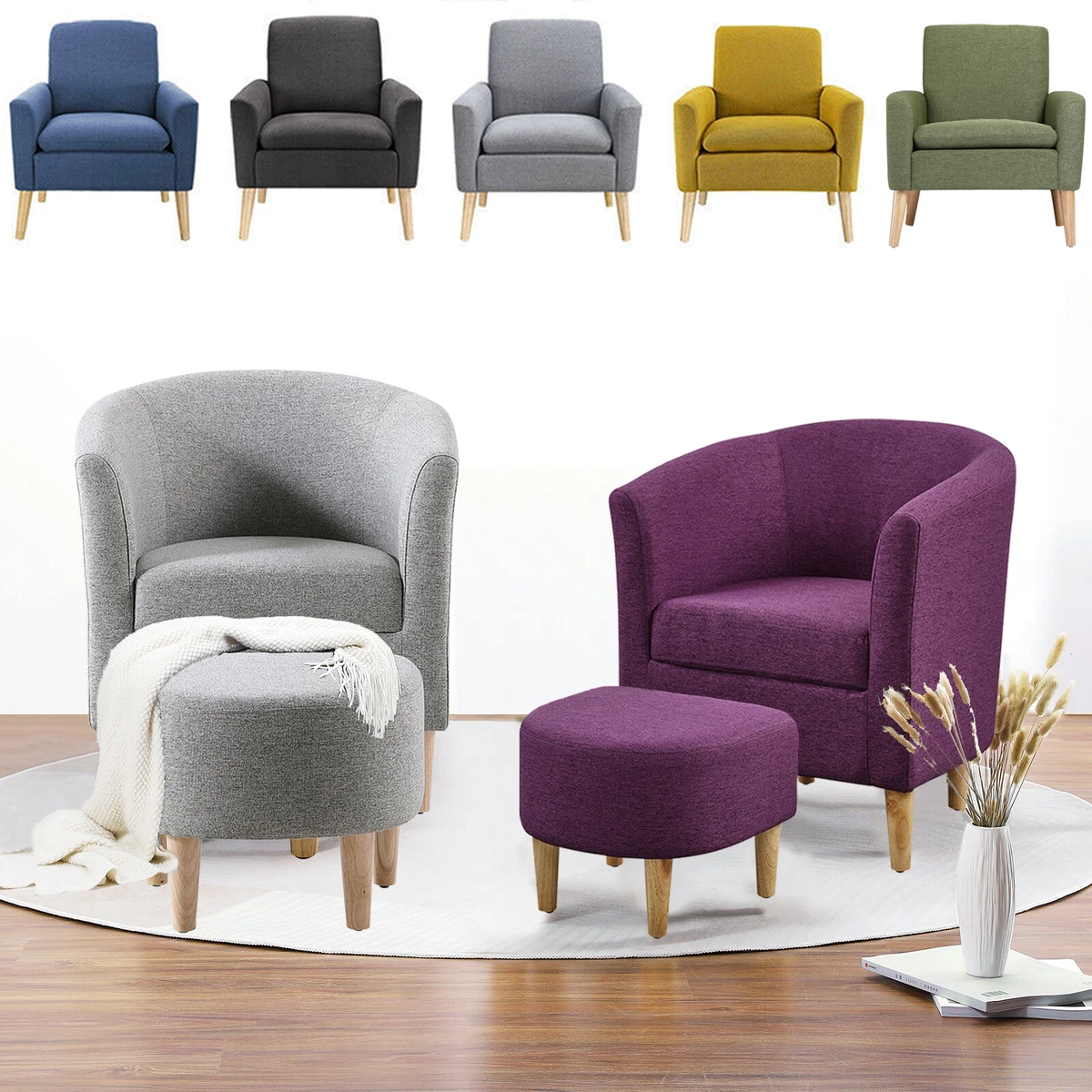 Purple 2024 comfy chair