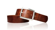 FRONHOFER robuster Ledergürtel 4,5 cm, matts...