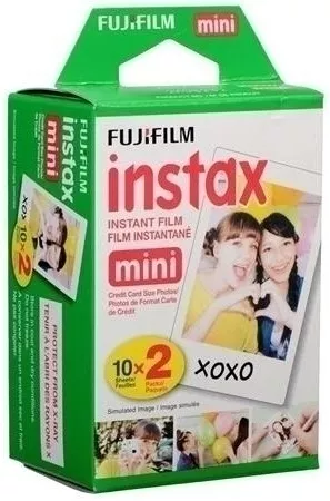 PACK TINTA + PAPEL FUJI PARA INSTAX MINI - 2UDS - Imagen 1 de 1
