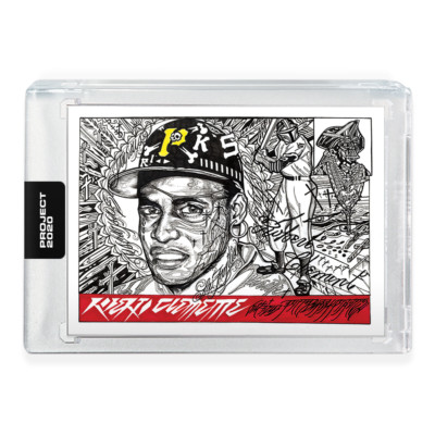 TOPPS PROJECT 2020 ROBERTO CLEMENTE #68 PITTSBURGH PIRATES 1955 TOPPS #164 JK5
