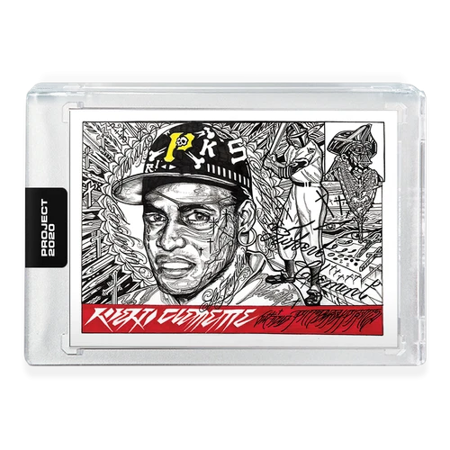 TOPPS PROJECT 2020 ROBERTO CLEMENTE #68 PITTSBURGH PIRATES 1955 TOPPS #164 JK5