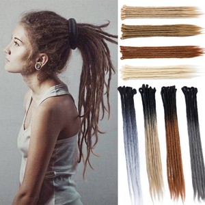 20 Handmade Dreadlock Synthetic Corcheting Dread Braids Hair