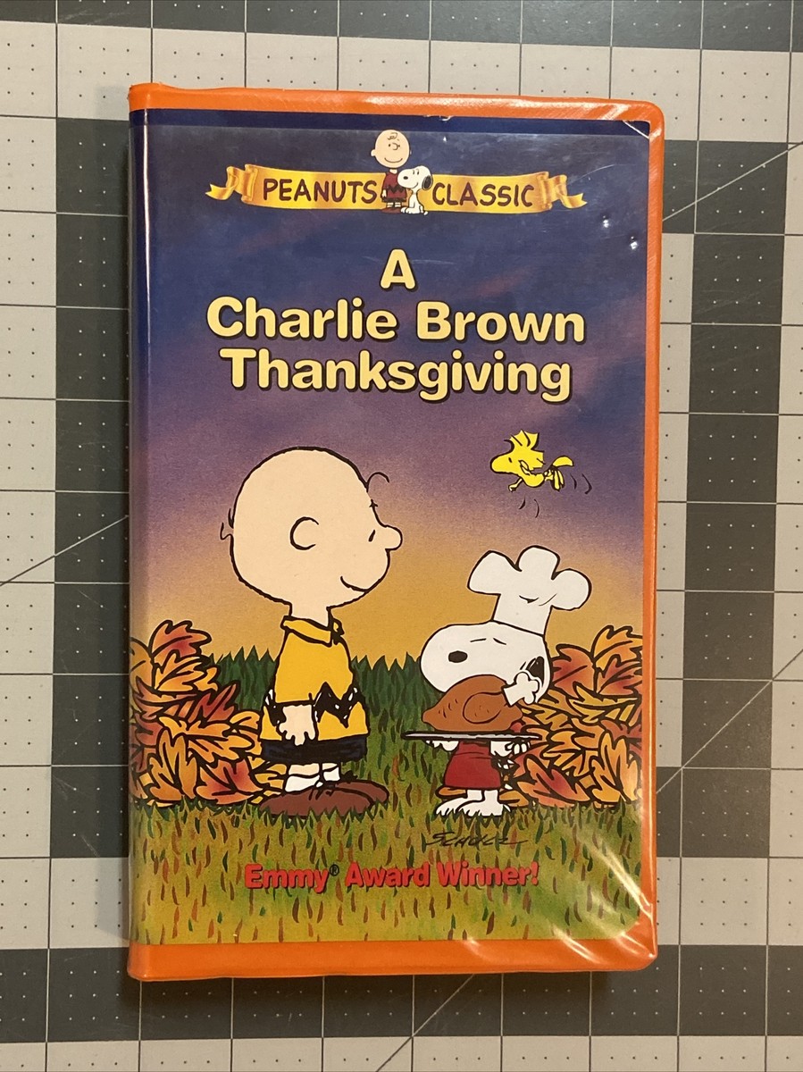 A Charlie Brown THANKSGIVING VHS CLAMSHELL 97361537139| eBay