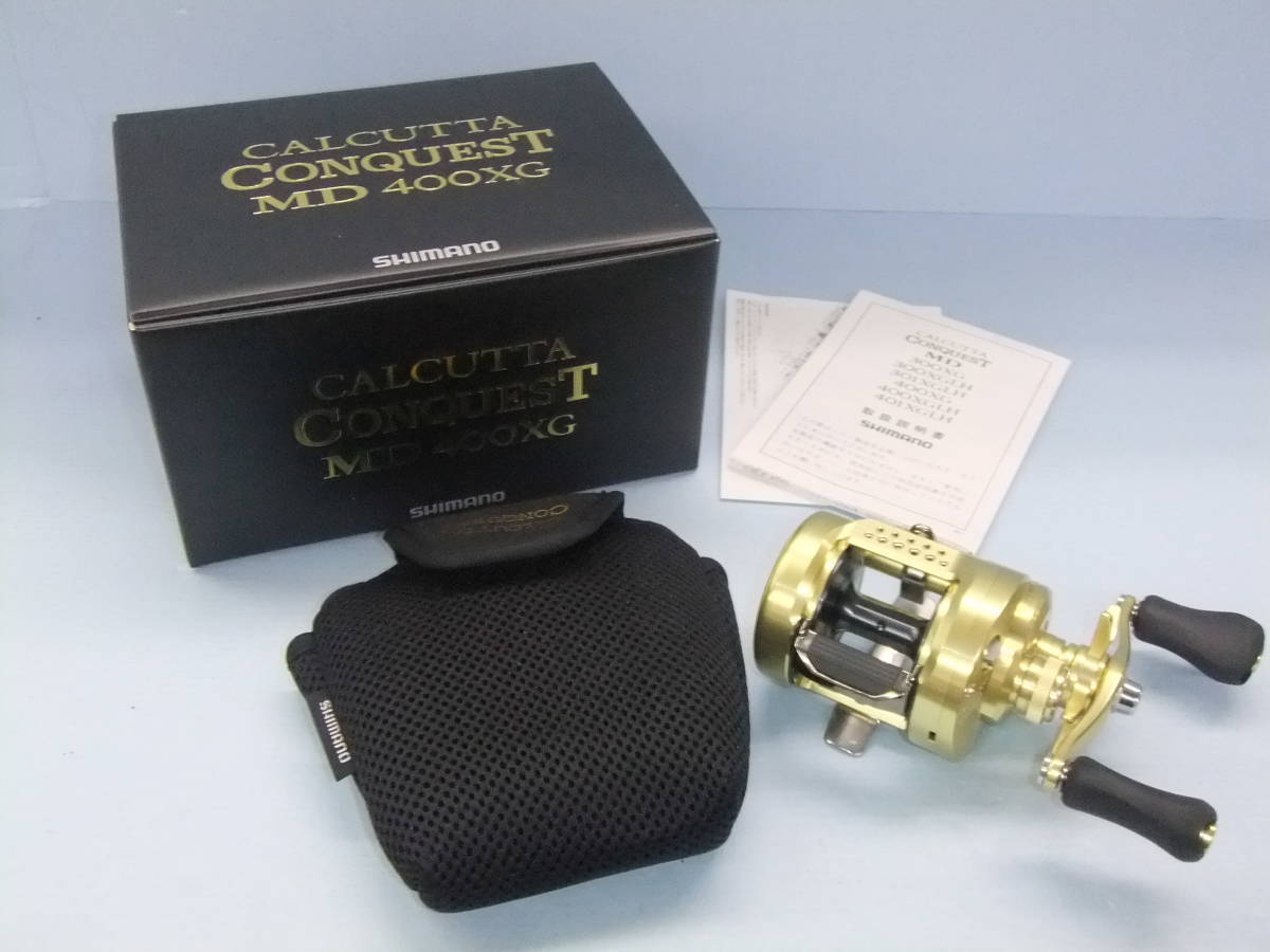 Shimano 23 Calcutta Conquest MD 400XG Right Baitcasting Fishing Reel