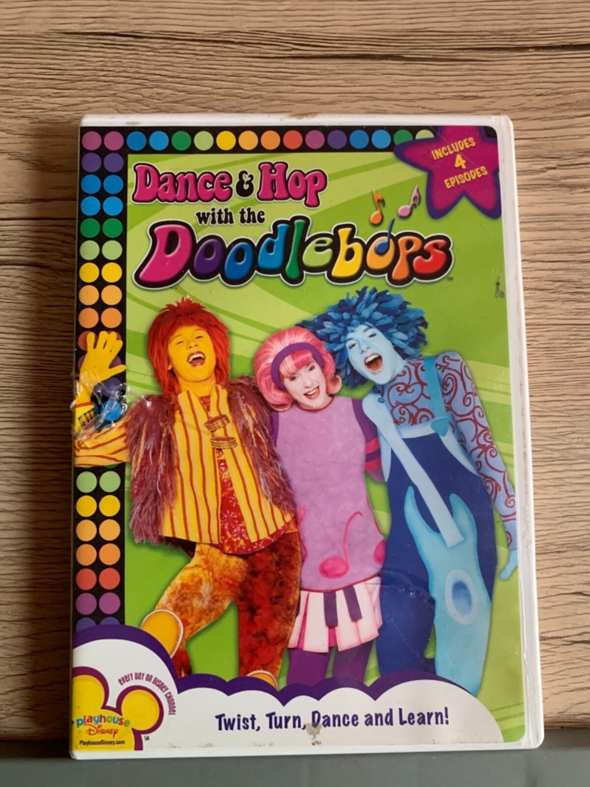 Dance and hop with the Doodlebops Disney playhouse DVD tested SHELF00i