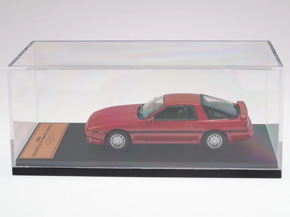 Toyota Supra A70 MA70 1986 red diecast model car JPL13 IXO 1:43 - Image 4 of 4