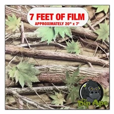 Hydrographic film Spring Maple Camo hydro dipping 7' x 20" hydro dip