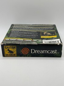 Caution Seaman SEGA Dreamcast Game CIB W/ Microphone & Foam Ball