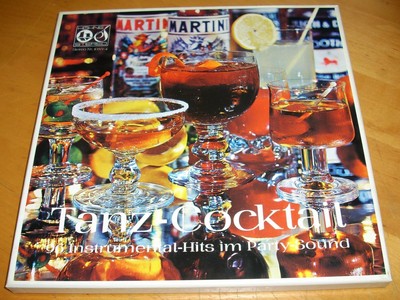 Langspielplatten Box - Tanz-Cocktail - 96 Instrumental-Hits im Party Sound