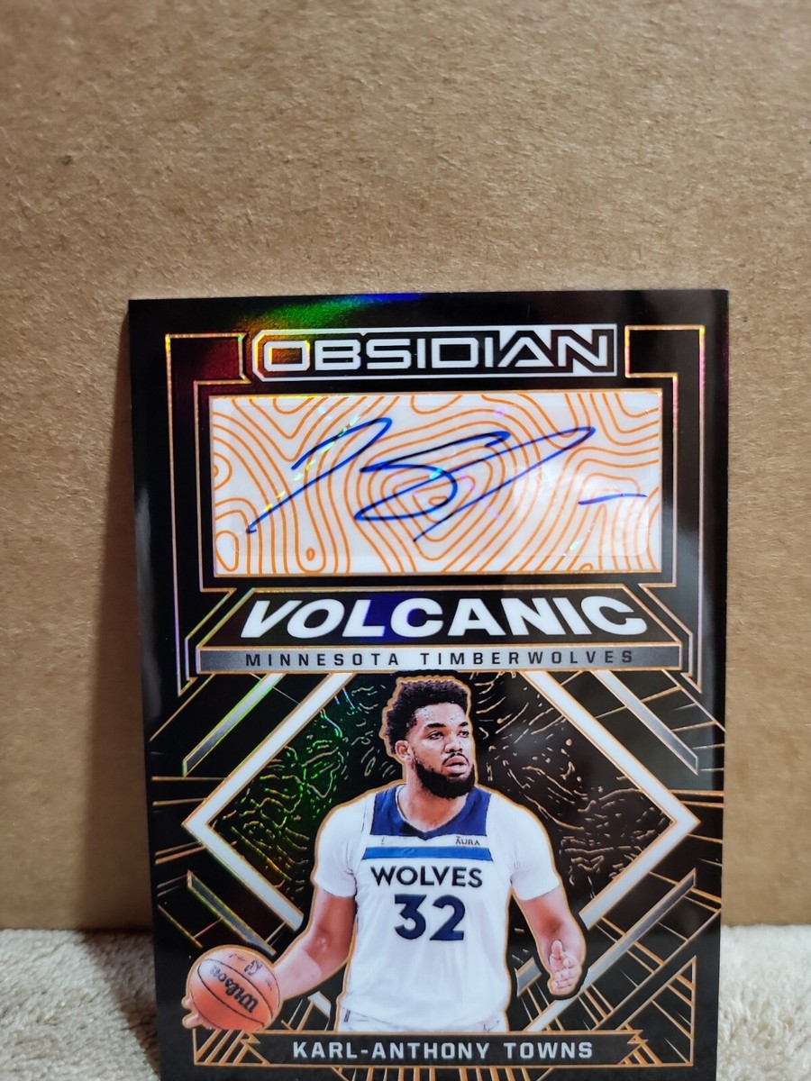 2021-22 Panini Obsidian - Volcanic Signatures Karl-Anthony