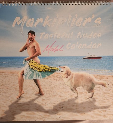 Markiplier Tasteful Nudes Calander -AUDTOGRAPHED - RARE eBay