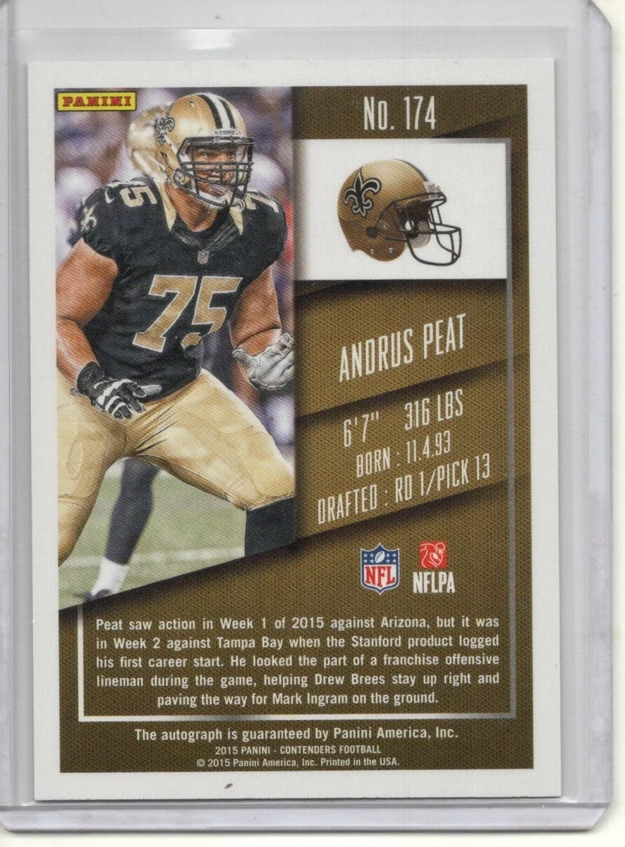 Peat Andrus nfl jersey