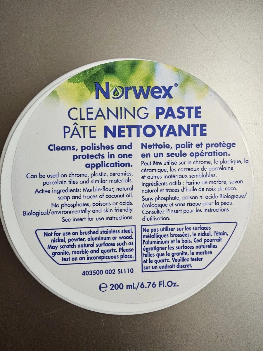 Oven Before and After Cleaning Paste, Norwex Cleaning Paste