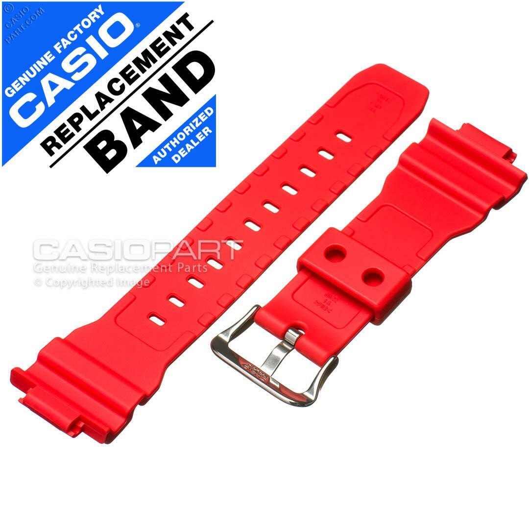 GENUINE CASIO Matte Red Watch Band Strap f/ G-SHOCK Rescue G-7900A