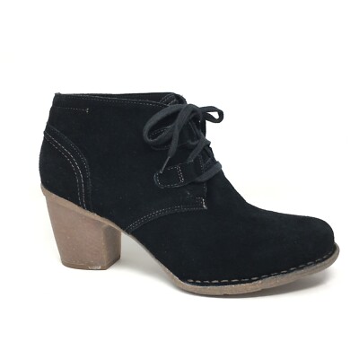 NEW Clarks Carlita Lyon Ankle Boots Booties Shoes Womens Size 11 W Wide Black eBay