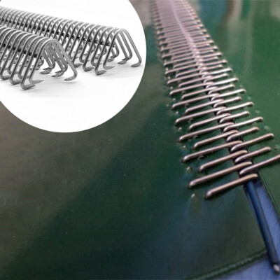 6 Sets Belt Fasteners 304 Stainless steel conveyor belt buckle fasteners lacing