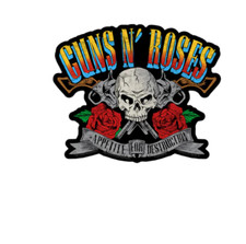 GUNS N ROSES - APPETITE - STICKER - BRAND NEW - MUSIC BAND S-8655