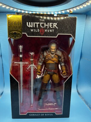McFarlane Toys - The Witcher 3: Wild Hunt Action Figure - GERALT OF RIVIA GOLD