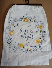 Kay Dee Designs Flour Sack Towel - Life is Bright