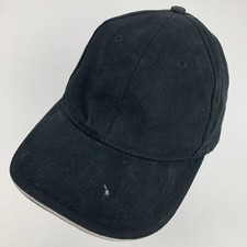 TSA Athletic Youth Black Ball Cap Hat Fitted One Size Baseball