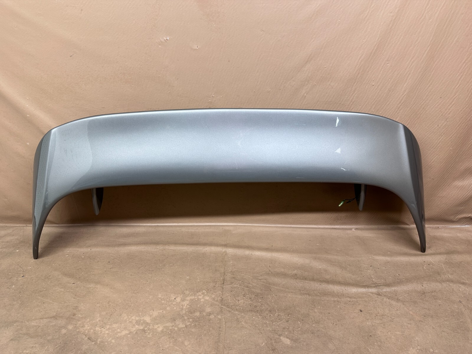 Aston Martin Porsche Ferrari Rear Trunk Spoiler Wing w/ Third Light Fiberglass