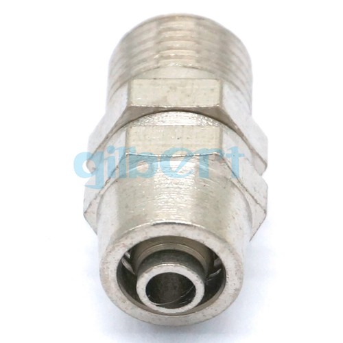 2pcs BSPP Metric Thread Male -Fit Tube 4-16mm Nickel Brass Pushfit Pipe Fitting - Picture 3 of 42