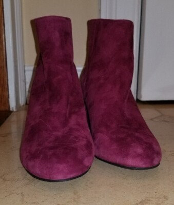 Steve Madden burgundy Ankle Booties Size 6.5