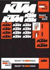 KTM Corporate Sticker Sheet - 3PW210065800
