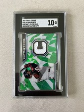 2021 TOPPS CHROME DAVID ORTIZ CAPTAINS CLOTH RELIC GREEN REFRACTOR /99 SGC 10 GM