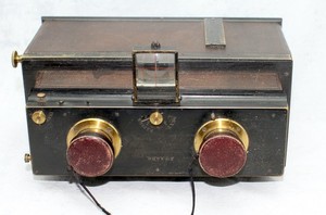 A. PAPIGNY 8X16 CM STEREO CAMERA - FRENCH -CA.1901 SERIAL NUMBER 118 VERY RARE
