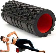 Foam Roller for Deep Tissue Massager, 13" High Density Exercise Patented Roller