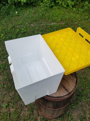 Kennametal Klappbar Kunststoff Bit Brotdose Werkzeugkiste USA Aufbewahrungskoffer Behälter  - Bild 7 von 10