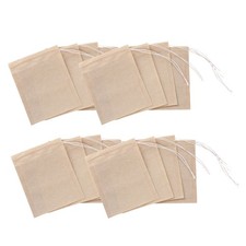  300 Pcs Filter Paper Tea Bag Herbal Drawstring Straining Unbleached Bags Loose 0.03 per strip
