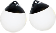 Pair Boat Fenders Ball Round Anchor Buoy Dock Bumper Inflatable Marine