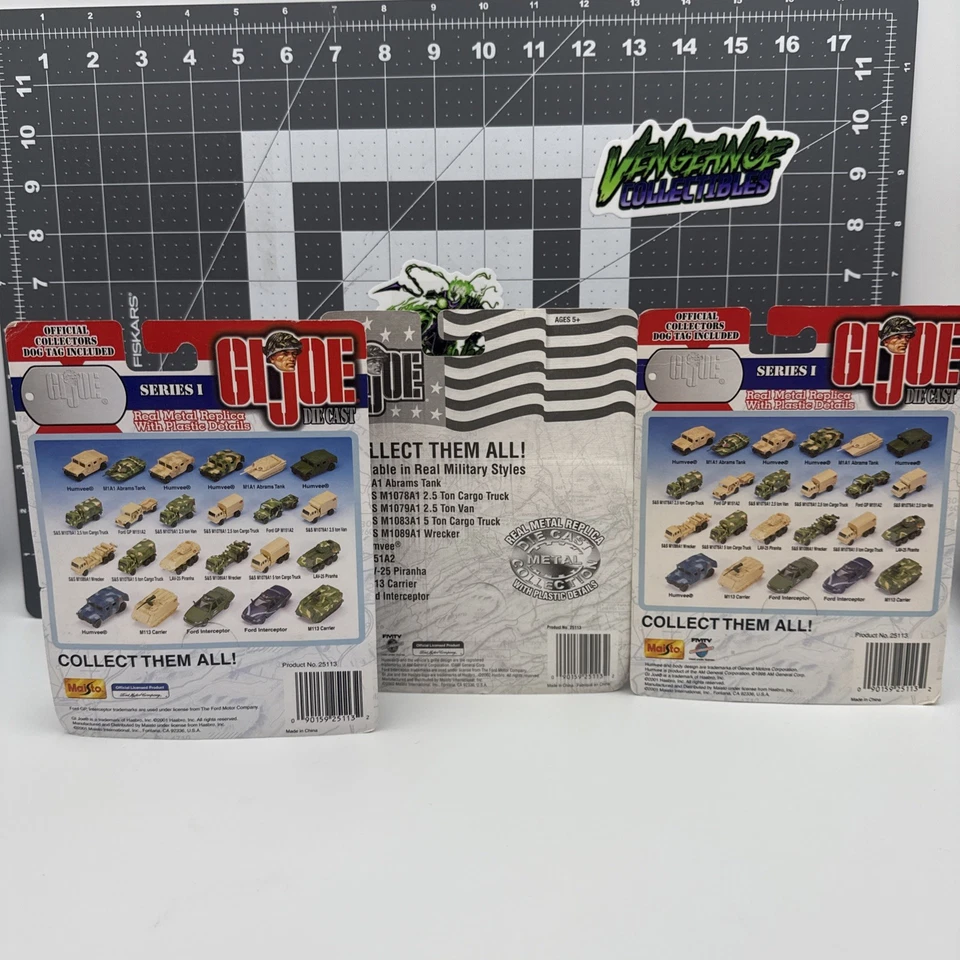 Lote de vehículos diecast Maisto,Gi Joe, 3 artículos nuevos en paquete Foto 3 de 4