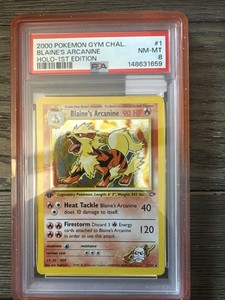 Blaines Arcanine 1st Edition | eBay