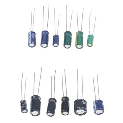 Elektrolytkondensator-Kit 1uF-470uF Aluminium -40 Bis +105??C Langlebig