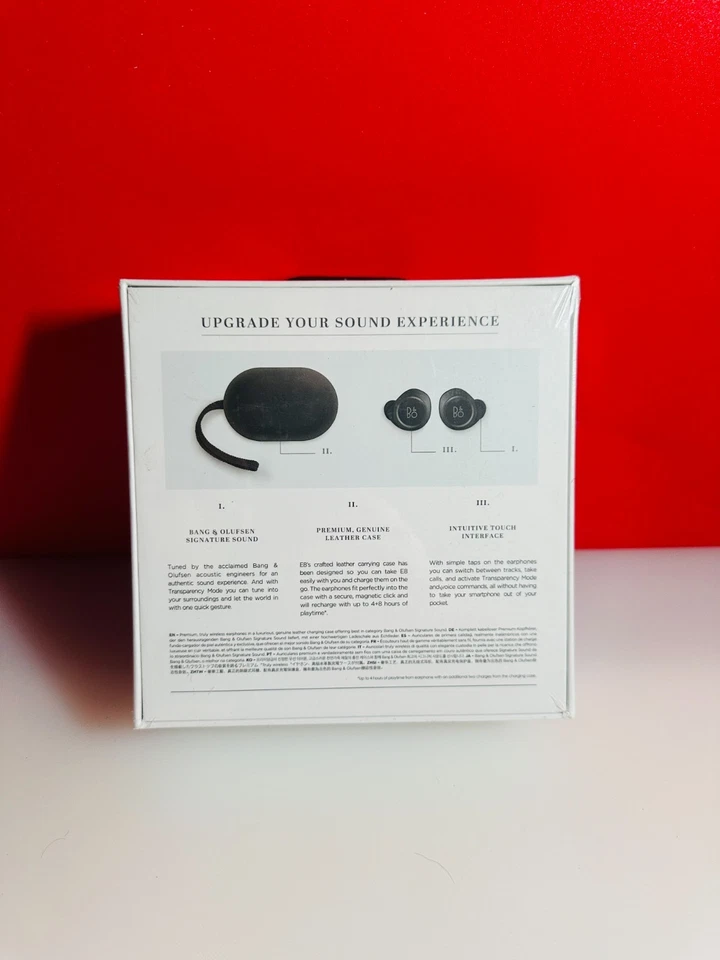 NEW BANG & OLUFSEN BEOPLAY E8 truly wireless earphones  BLACK - Image 3 of 4