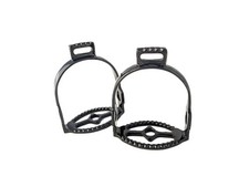 "Black Edition" Schwarzer Edler spanischer barocker Steigbügel