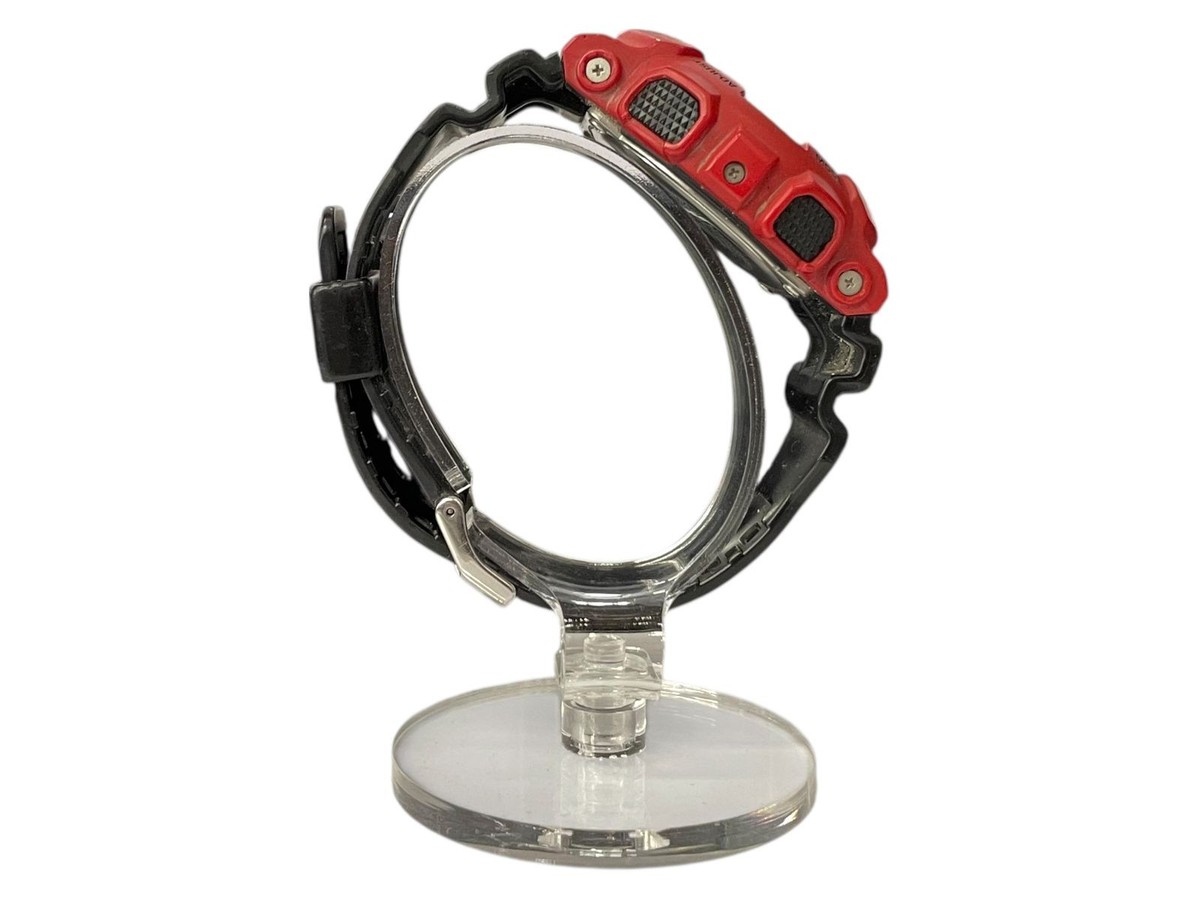 CASIO × THE BLACK EYE PATCH / クォーツ腕時計/デジタル/WHT/BLK/GA100-DA Casio G SHOCK GA 100DA Black Eye Patch Red Black Mens Quartz Watch