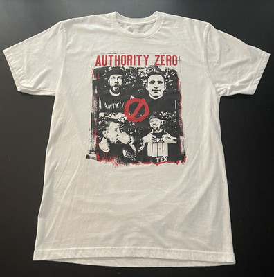 Authority Zero Band T-Shirt Full Size GIft Cotton