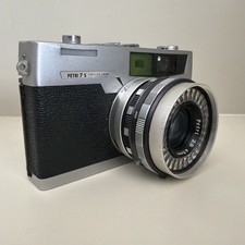 Petri 7s 35mm Rangefinder Film Camera Vintage w/ 45mm f 1.8 Lens