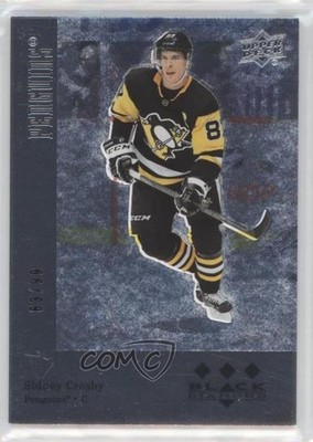 2019-20 Upper Deck Black Diamond 1996-97 Tribute Stars 66/99 Sidney Crosby xp6